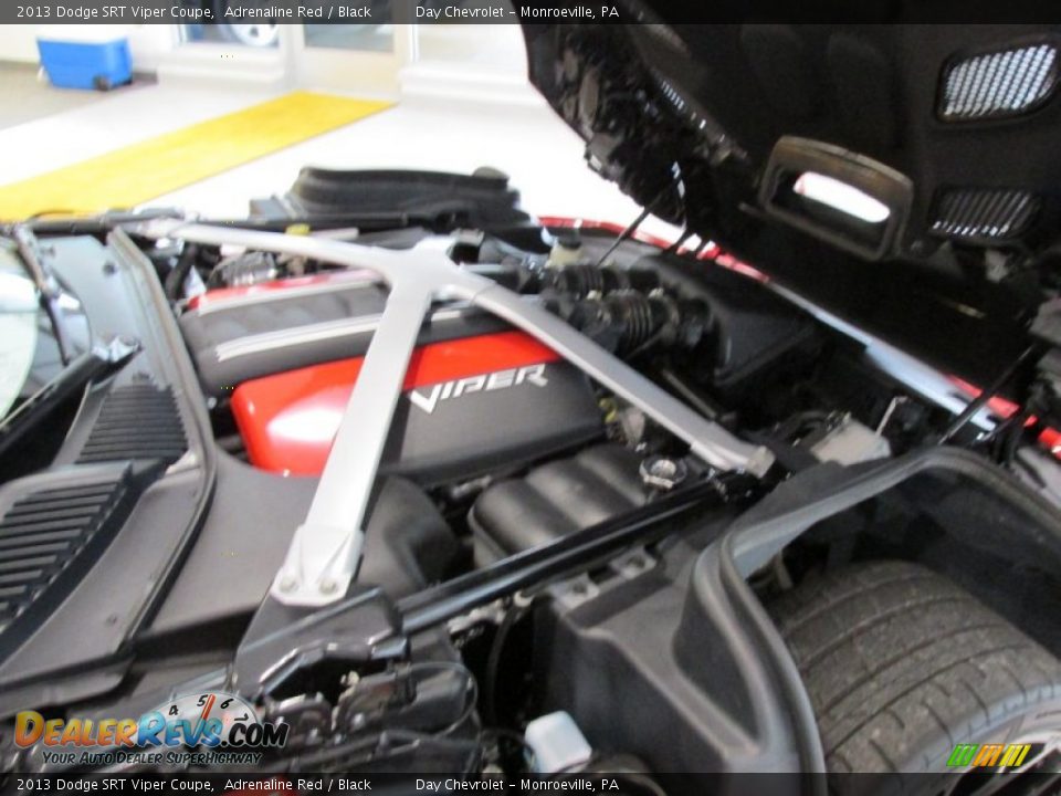 2013 Dodge SRT Viper Coupe Adrenaline Red / Black Photo #31