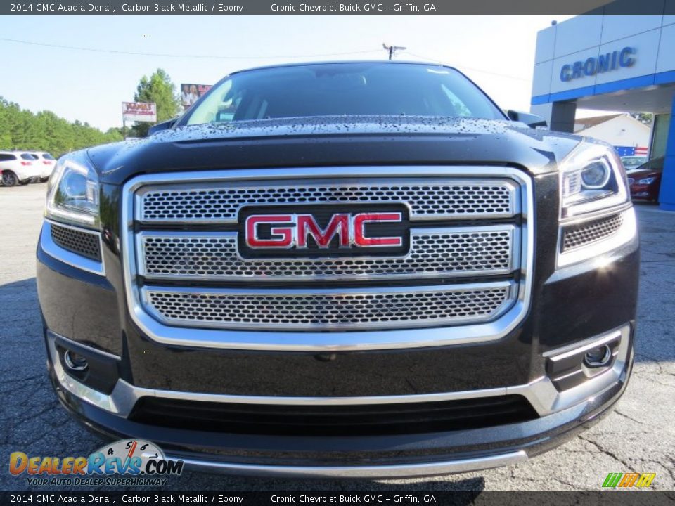 2014 GMC Acadia Denali Carbon Black Metallic / Ebony Photo #2