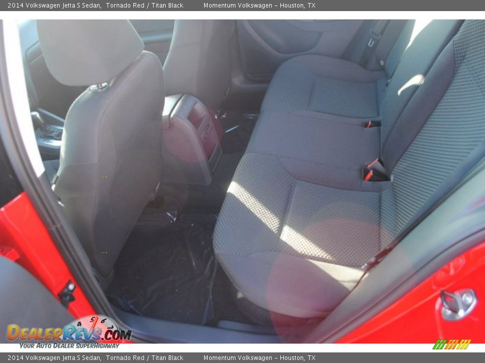 2014 Volkswagen Jetta S Sedan Tornado Red / Titan Black Photo #11