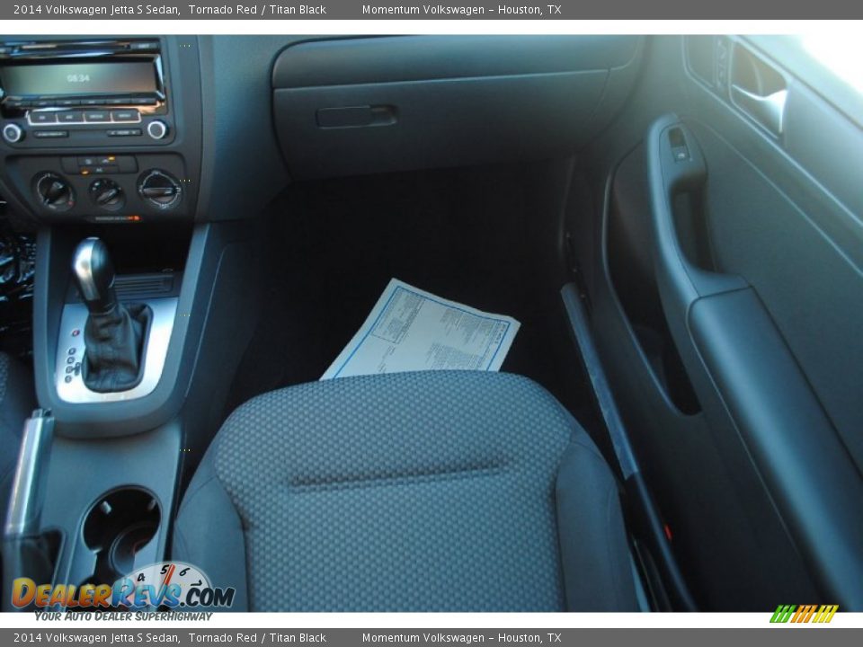2014 Volkswagen Jetta S Sedan Tornado Red / Titan Black Photo #13