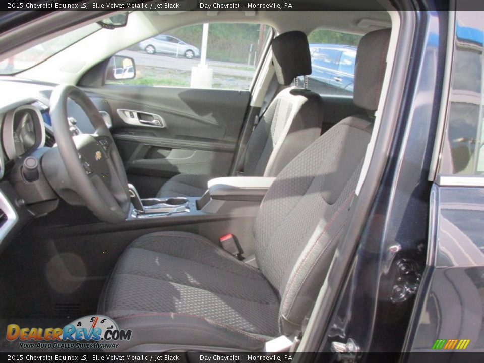2015 Chevrolet Equinox LS Blue Velvet Metallic / Jet Black Photo #11