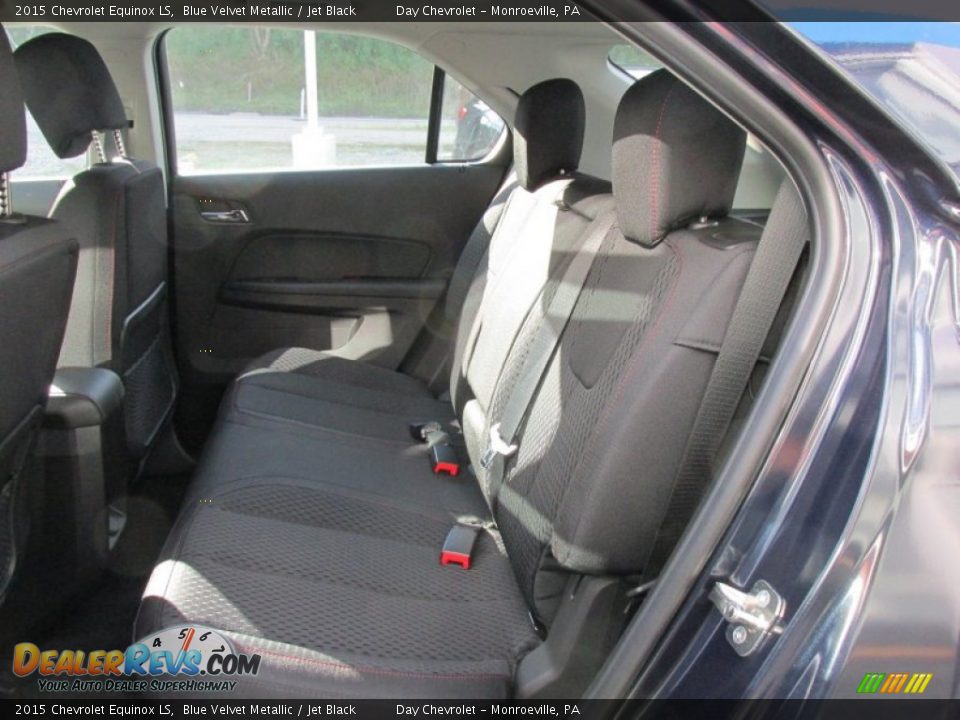 2015 Chevrolet Equinox LS Blue Velvet Metallic / Jet Black Photo #12