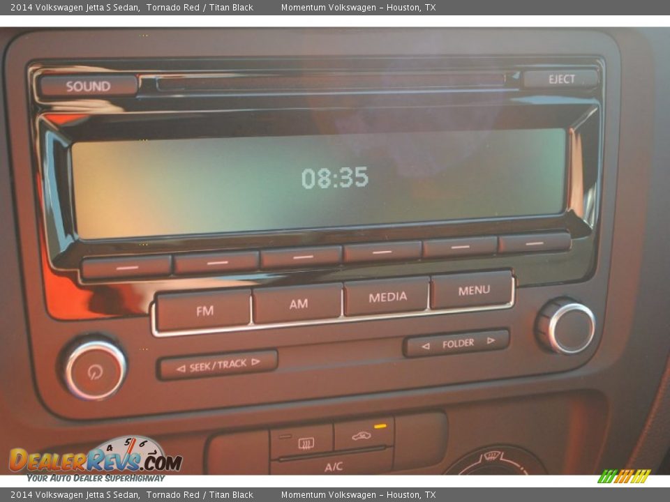2014 Volkswagen Jetta S Sedan Tornado Red / Titan Black Photo #22