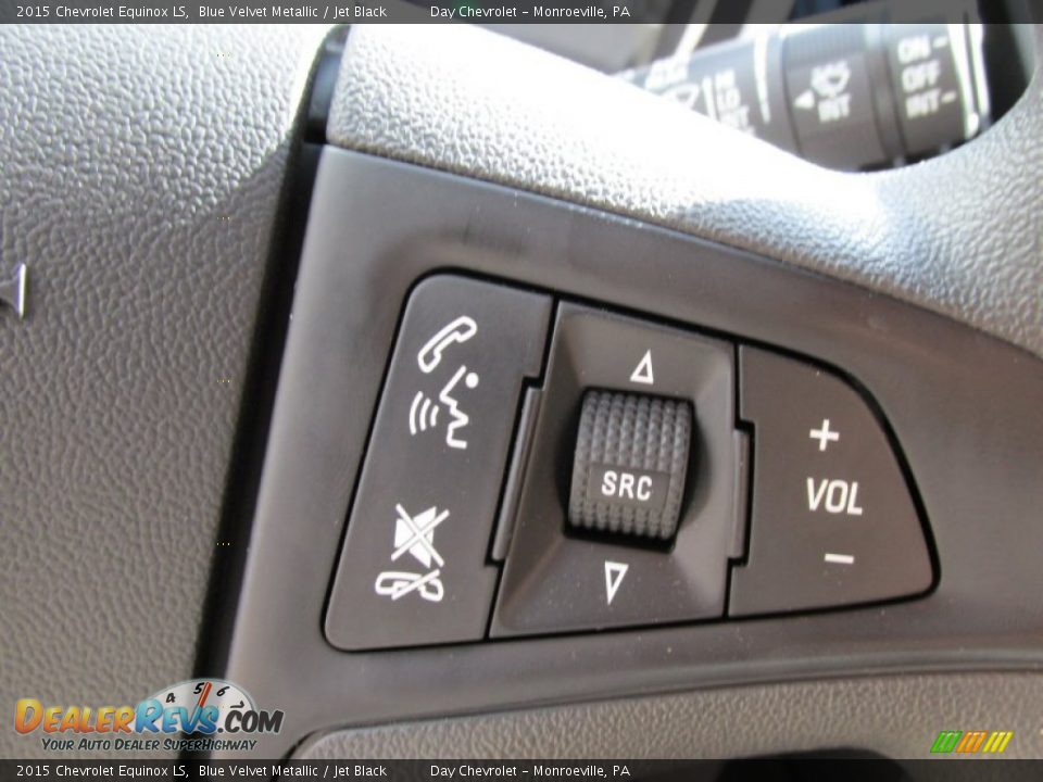 2015 Chevrolet Equinox LS Blue Velvet Metallic / Jet Black Photo #17