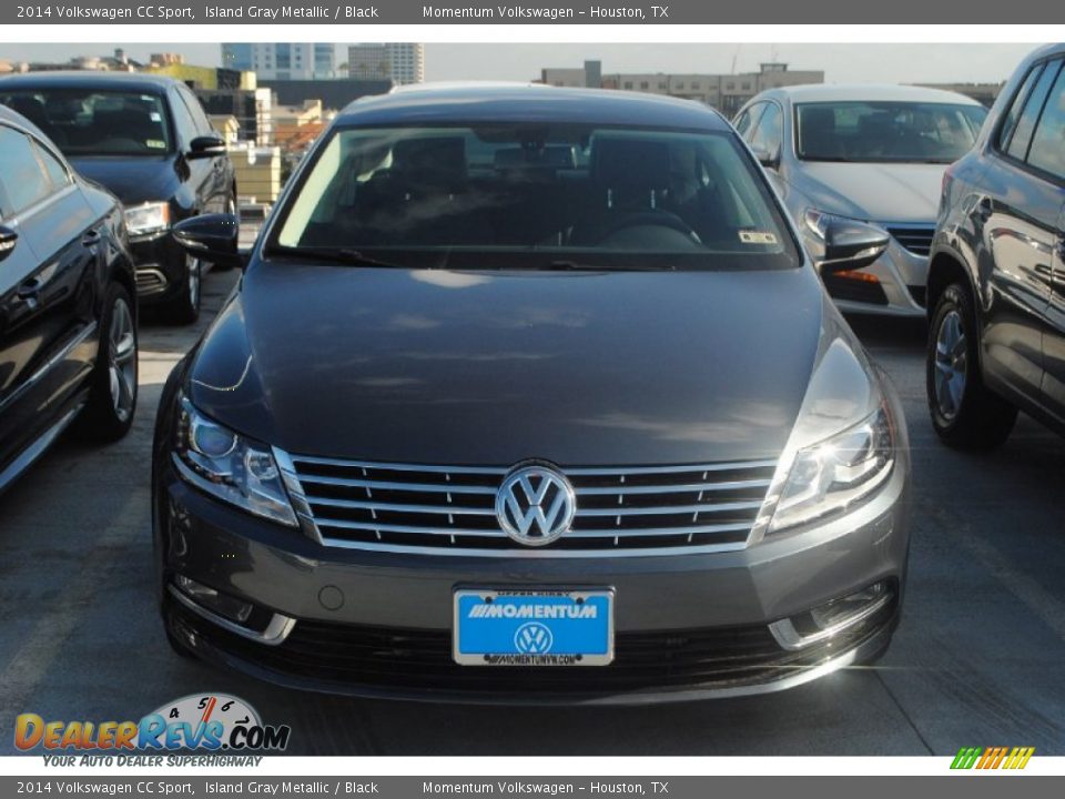 2014 Volkswagen CC Sport Island Gray Metallic / Black Photo #6