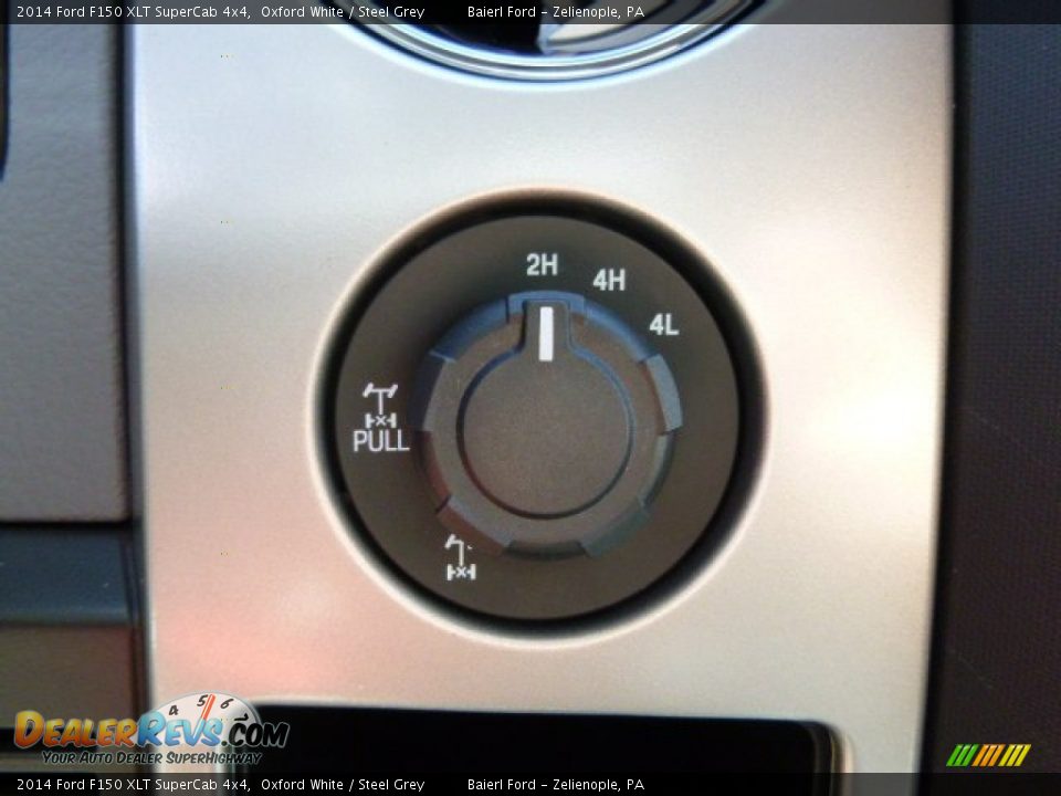 2014 Ford F150 XLT SuperCab 4x4 Oxford White / Steel Grey Photo #17