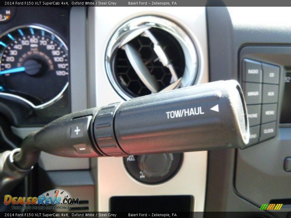 2014 Ford F150 XLT SuperCab 4x4 Oxford White / Steel Grey Photo #18
