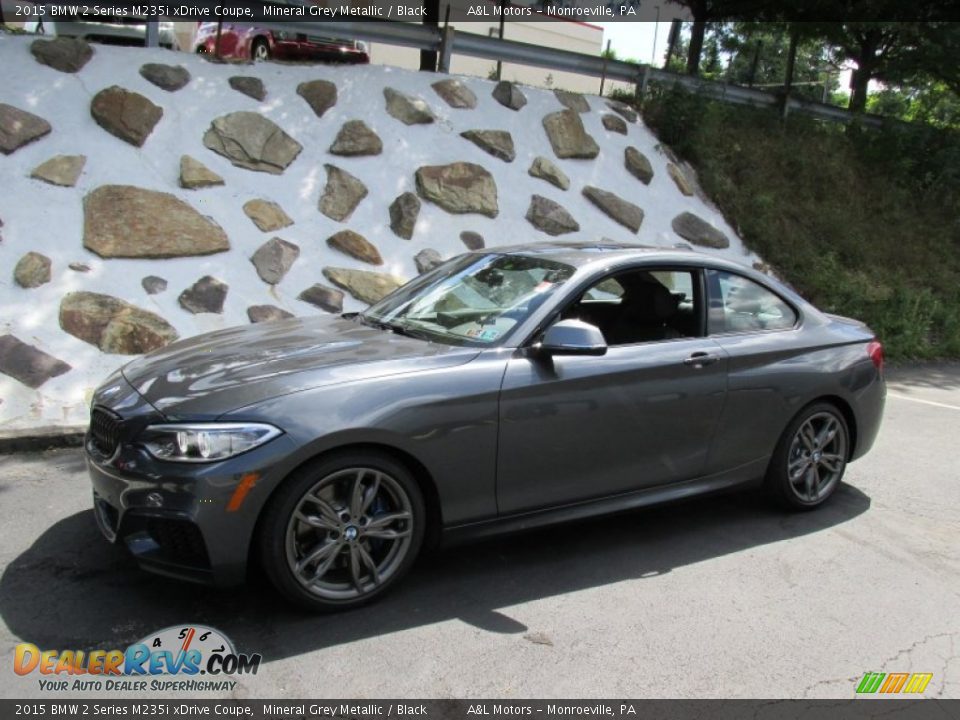 Mineral Grey Metallic 2015 BMW 2 Series M235i xDrive Coupe Photo #1