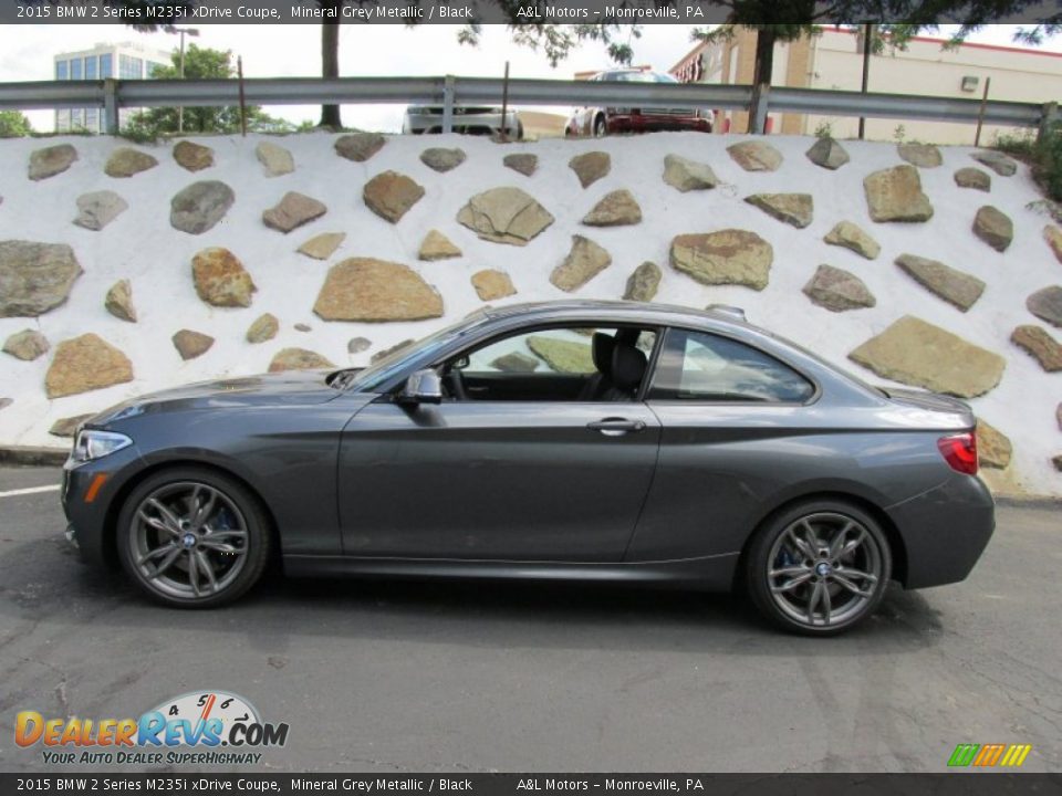 Mineral Grey Metallic 2015 BMW 2 Series M235i xDrive Coupe Photo #2