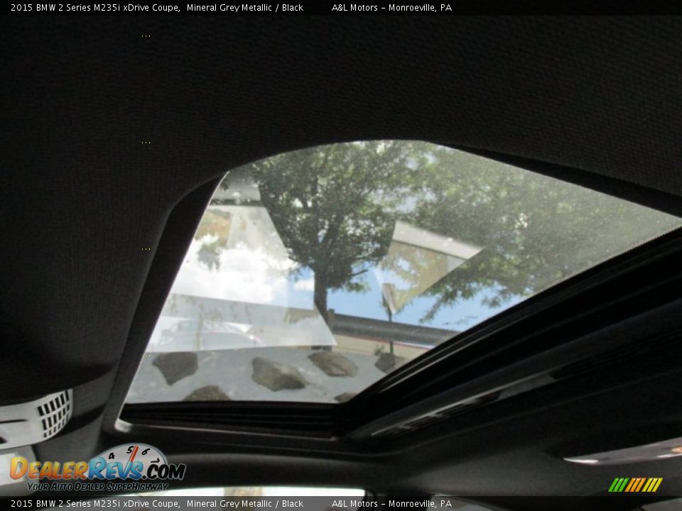 Sunroof of 2015 BMW 2 Series M235i xDrive Coupe Photo #11