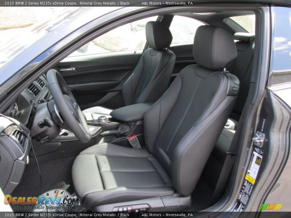 Front Seat of 2015 BMW 2 Series M235i xDrive Coupe Photo #12