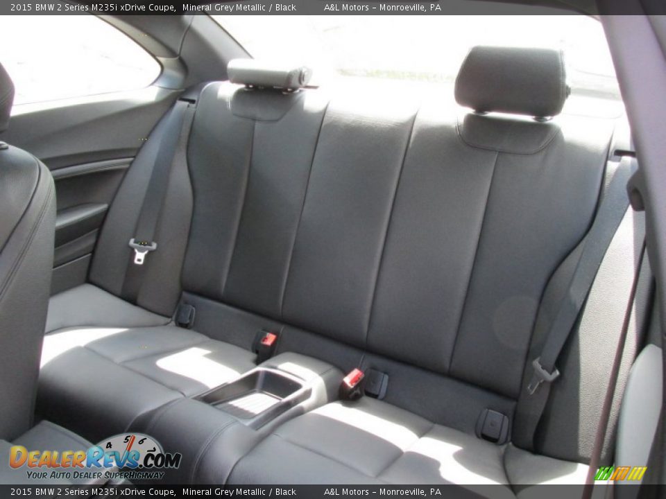 Rear Seat of 2015 BMW 2 Series M235i xDrive Coupe Photo #13