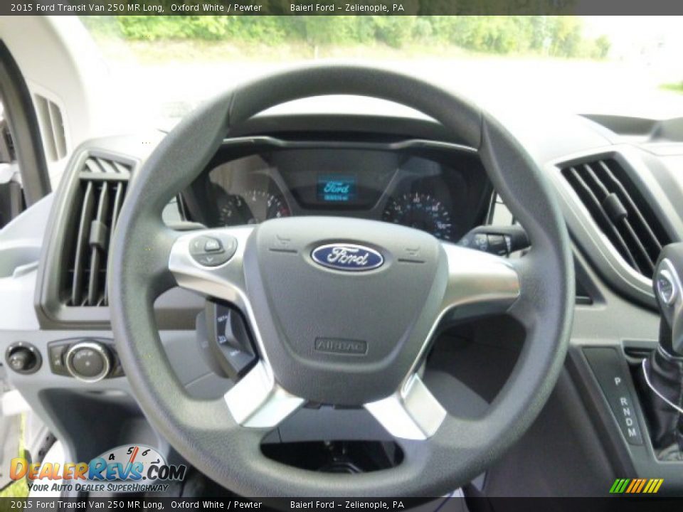 2015 Ford Transit Van 250 MR Long Steering Wheel Photo #18