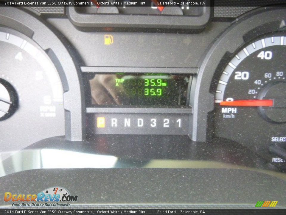 2014 Ford E-Series Van E350 Cutaway Commercial Oxford White / Medium Flint Photo #20