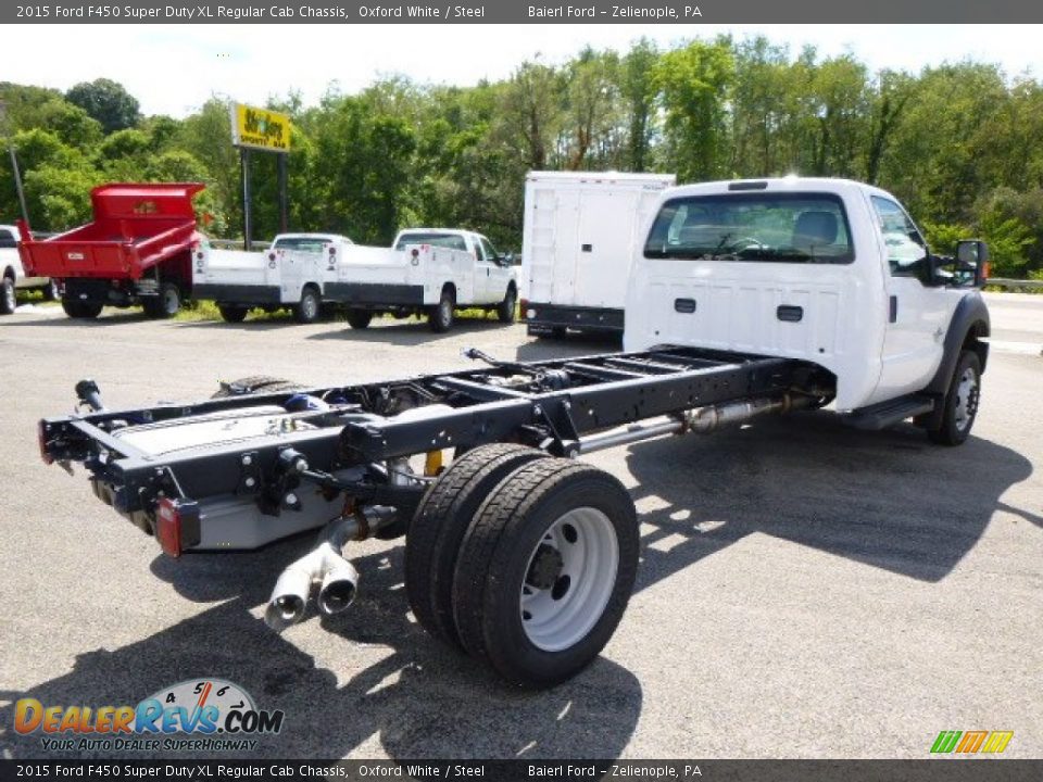 Oxford White 2015 Ford F450 Super Duty XL Regular Cab Chassis Photo #8
