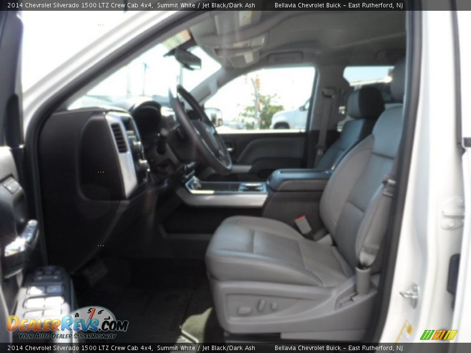 2014 Chevrolet Silverado 1500 LTZ Crew Cab 4x4 Summit White / Jet Black/Dark Ash Photo #7