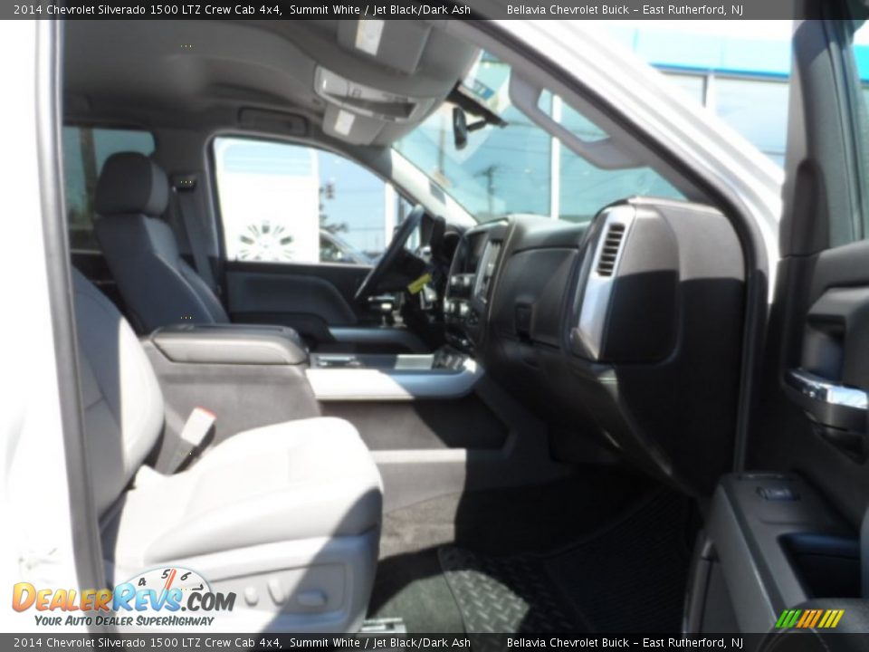 2014 Chevrolet Silverado 1500 LTZ Crew Cab 4x4 Summit White / Jet Black/Dark Ash Photo #8