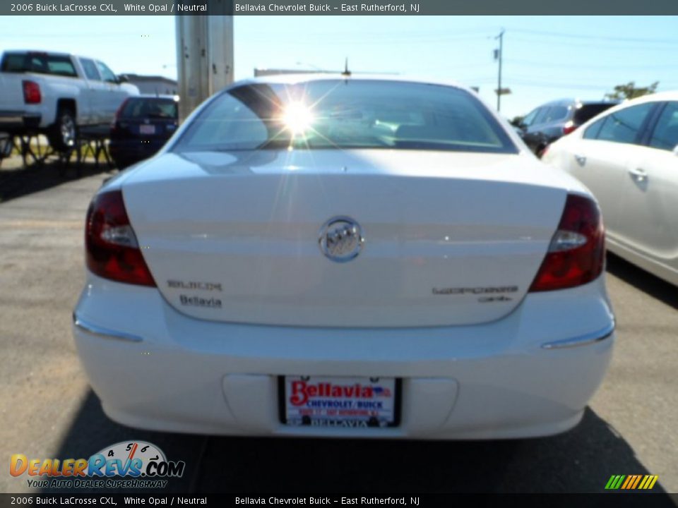 2006 Buick LaCrosse CXL White Opal / Neutral Photo #5