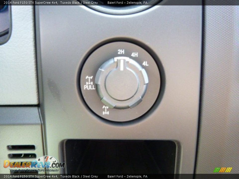 2014 Ford F150 STX SuperCrew 4x4 Tuxedo Black / Steel Grey Photo #17
