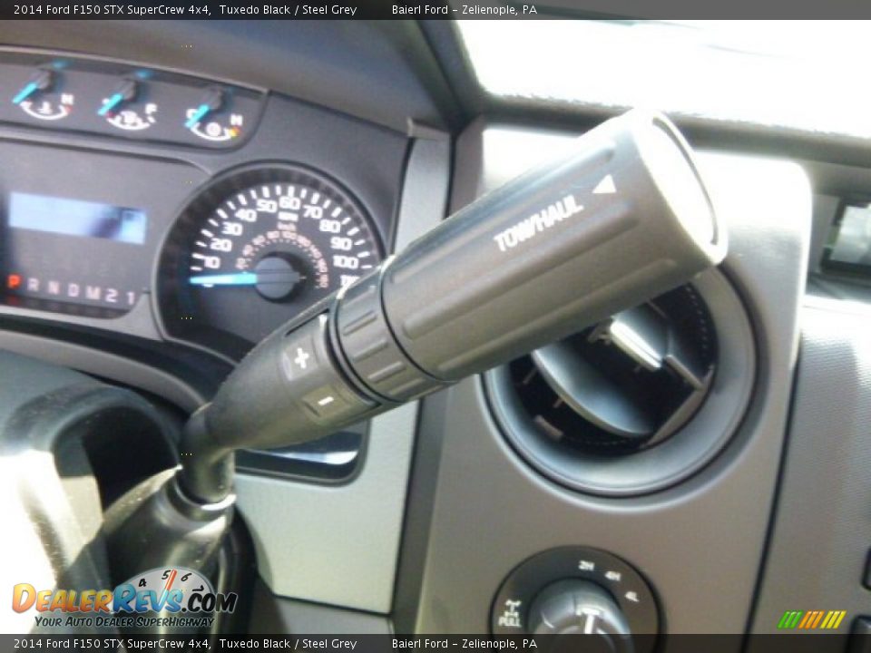 2014 Ford F150 STX SuperCrew 4x4 Tuxedo Black / Steel Grey Photo #18
