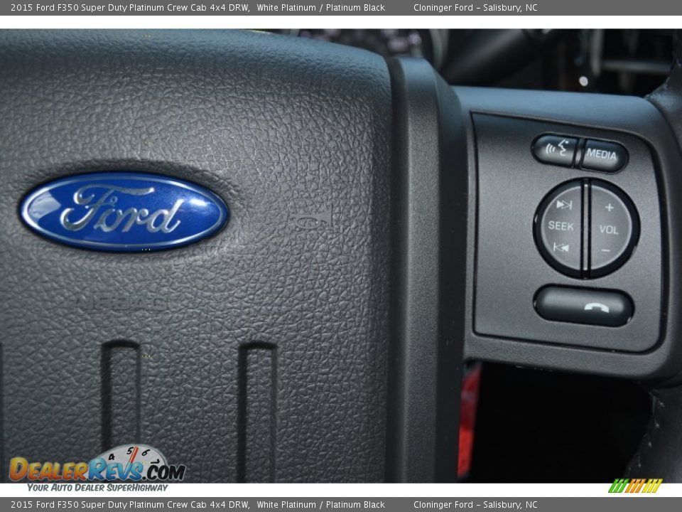 Controls of 2015 Ford F350 Super Duty Platinum Crew Cab 4x4 DRW Photo #29