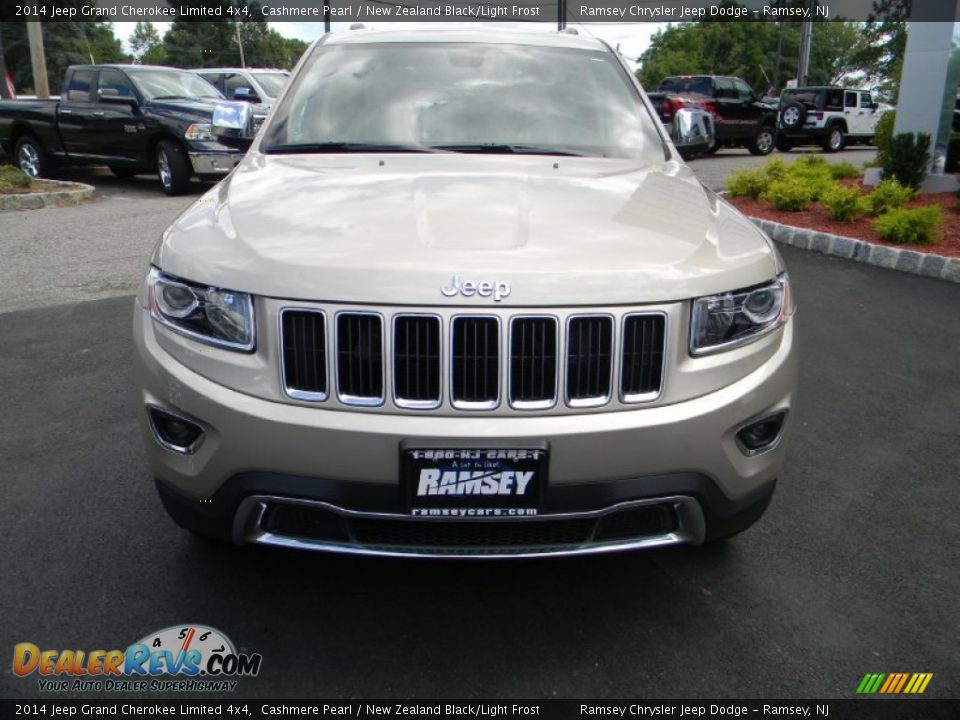 2014 Jeep Grand Cherokee Limited 4x4 Cashmere Pearl / New Zealand Black/Light Frost Photo #2