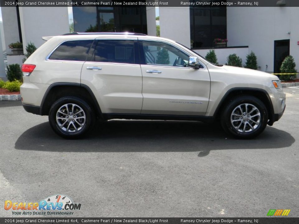 2014 Jeep Grand Cherokee Limited 4x4 Cashmere Pearl / New Zealand Black/Light Frost Photo #5