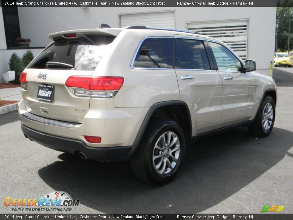 2014 Jeep Grand Cherokee Limited 4x4 Cashmere Pearl / New Zealand Black/Light Frost Photo #6