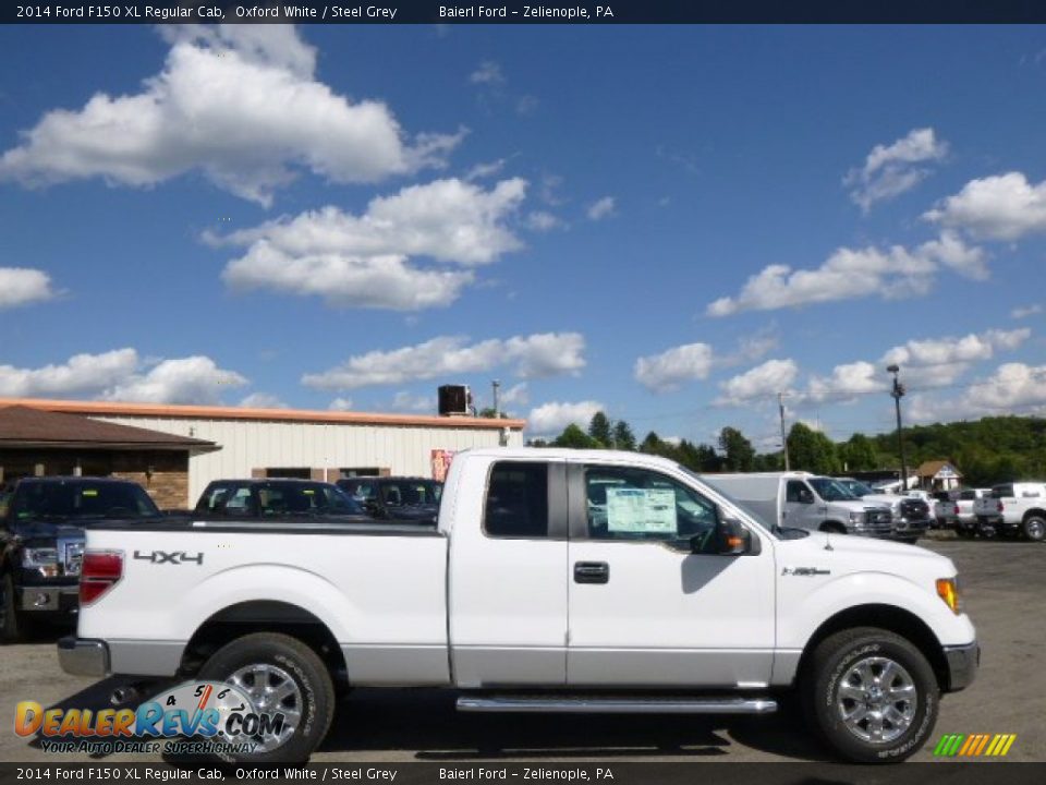 2014 Ford F150 XL Regular Cab Oxford White / Steel Grey Photo #1