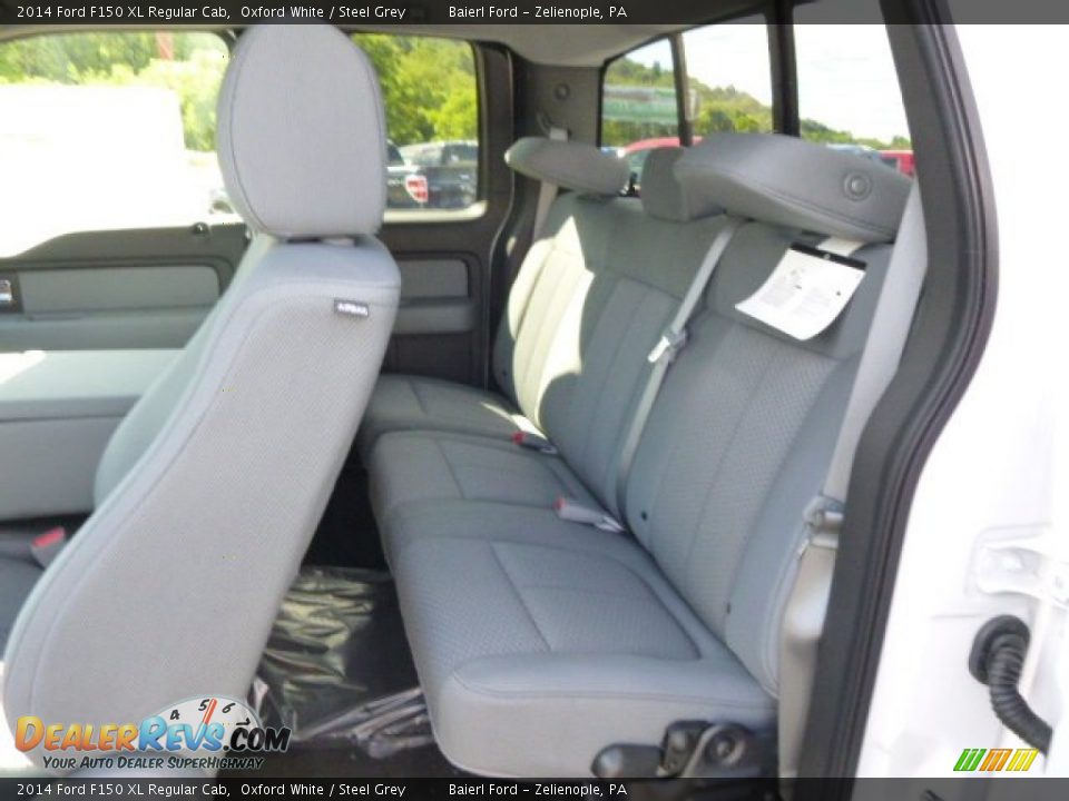 2014 Ford F150 XL Regular Cab Oxford White / Steel Grey Photo #11