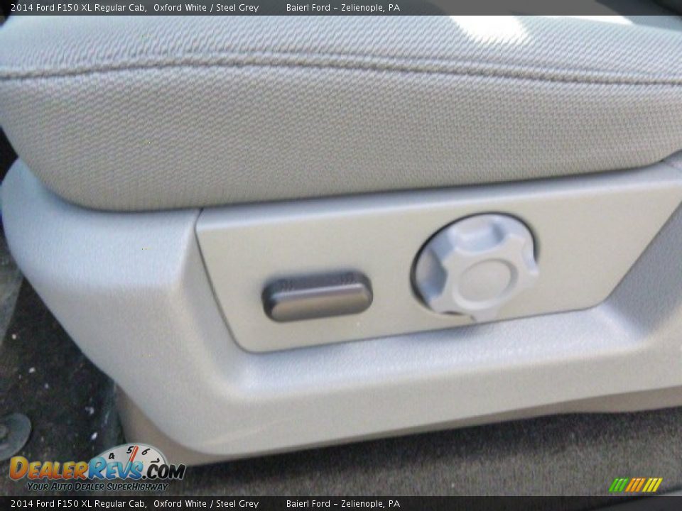 2014 Ford F150 XL Regular Cab Oxford White / Steel Grey Photo #15