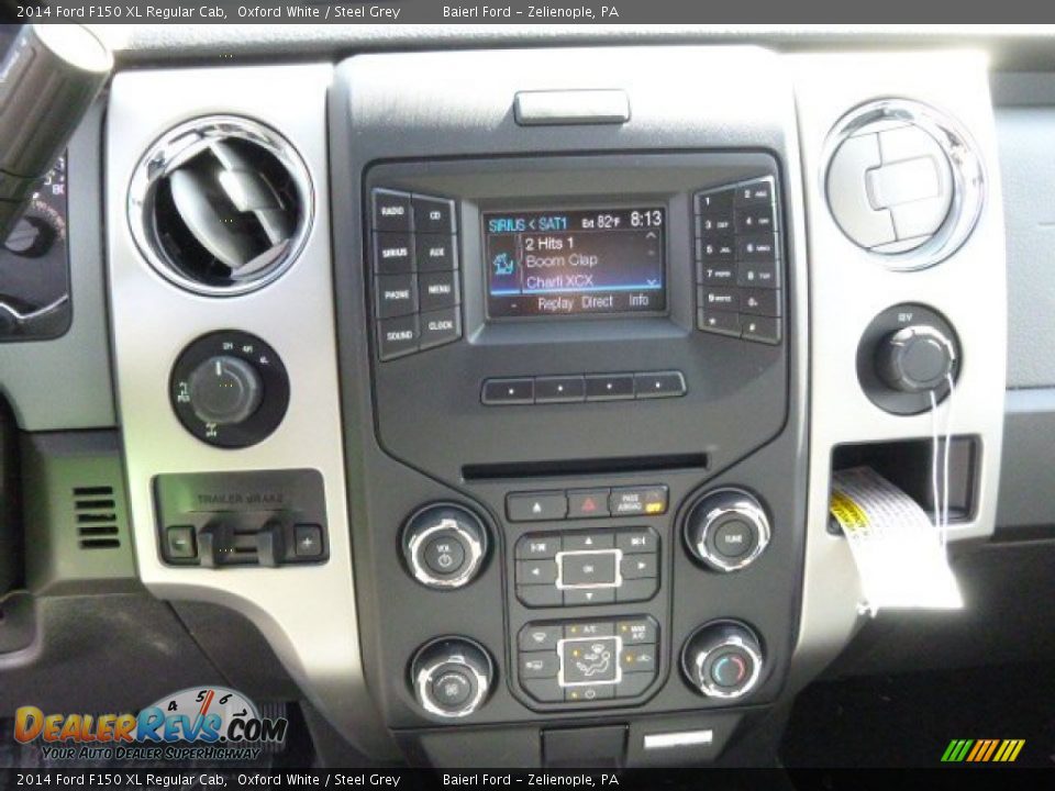 2014 Ford F150 XL Regular Cab Oxford White / Steel Grey Photo #16