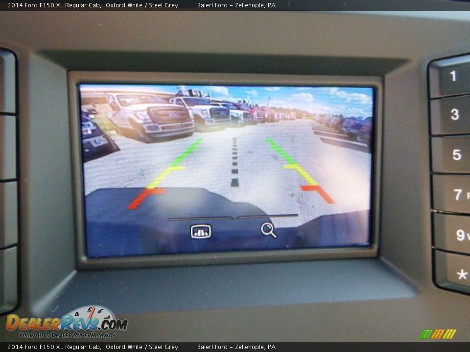 2014 Ford F150 XL Regular Cab Oxford White / Steel Grey Photo #18