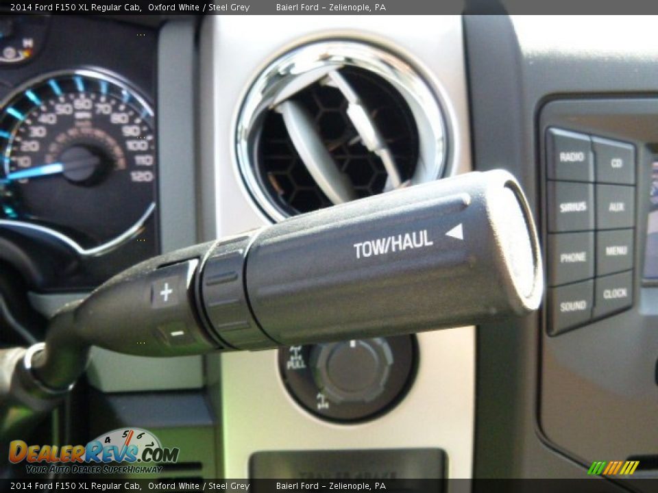 2014 Ford F150 XL Regular Cab Oxford White / Steel Grey Photo #19