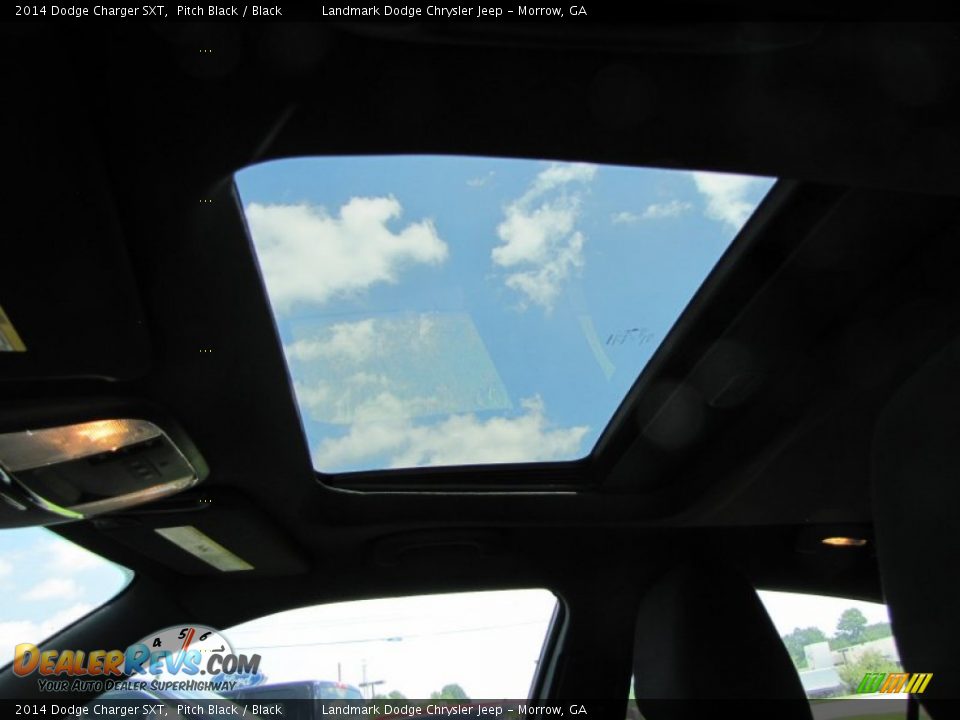 2014 Dodge Charger SXT Pitch Black / Black Photo #7