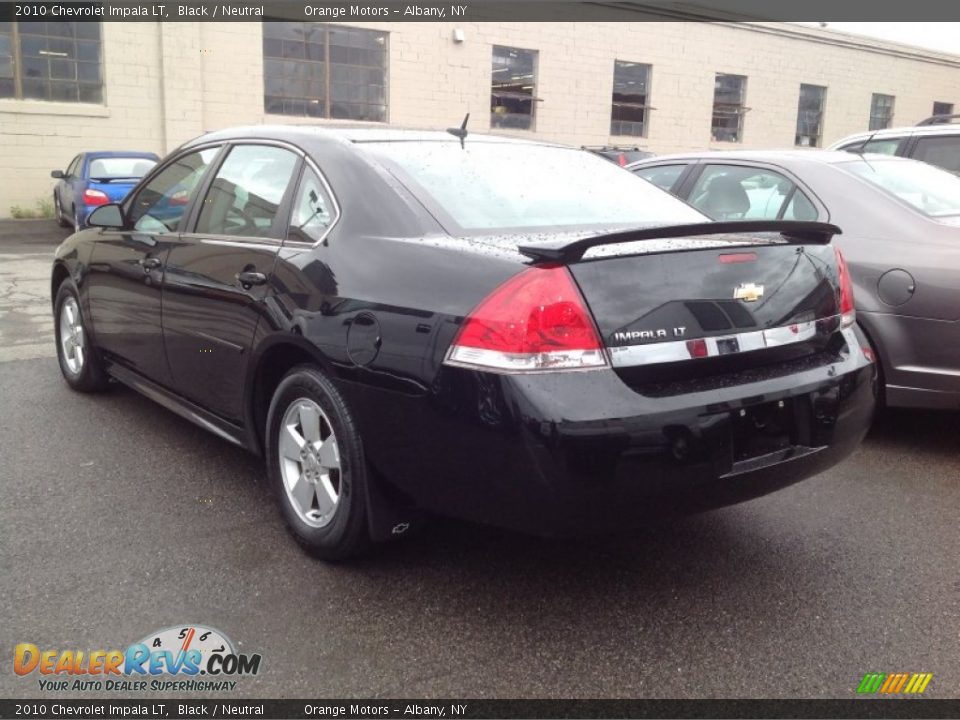 2010 Chevrolet Impala LT Black / Neutral Photo #4