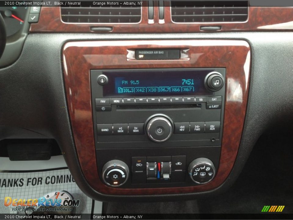 2010 Chevrolet Impala LT Black / Neutral Photo #8