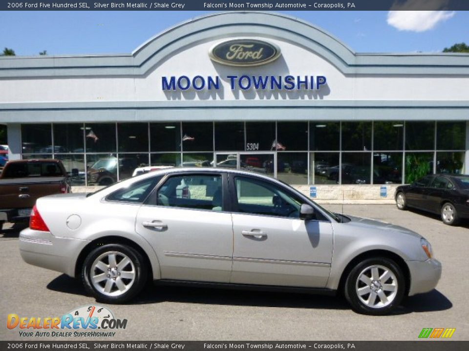 2006 Ford Five Hundred SEL Silver Birch Metallic / Shale Grey Photo #1