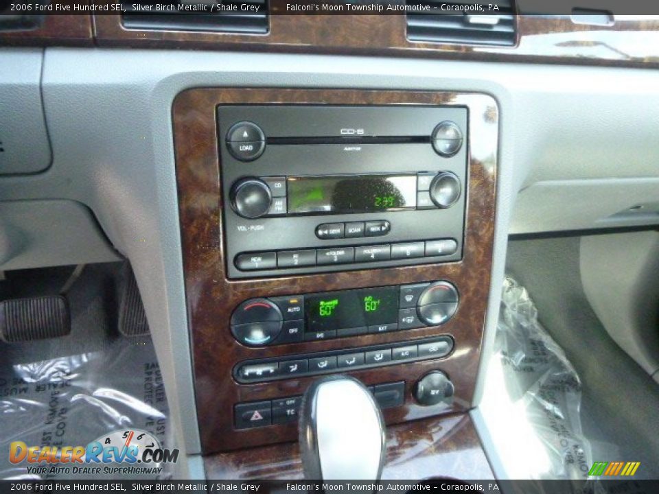 2006 Ford Five Hundred SEL Silver Birch Metallic / Shale Grey Photo #23
