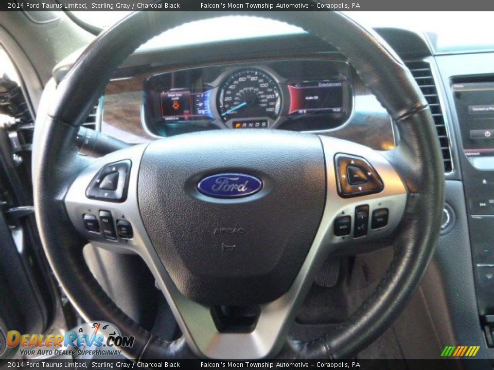 2014 Ford Taurus Limited Sterling Gray / Charcoal Black Photo #21