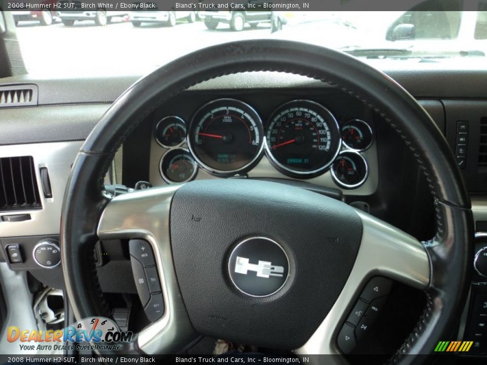 2008 Hummer H2 SUT Steering Wheel Photo #7