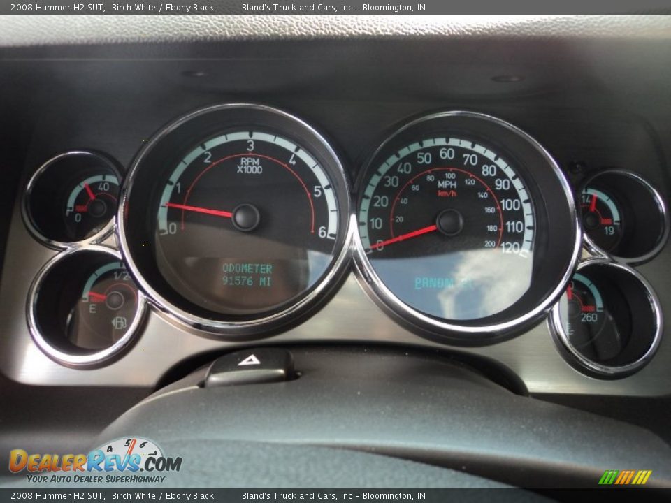 2008 Hummer H2 SUT Gauges Photo #8