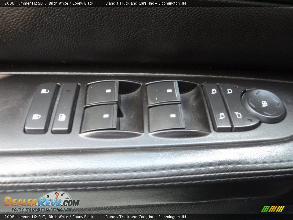 2008 Hummer H2 SUT Birch White / Ebony Black Photo #12