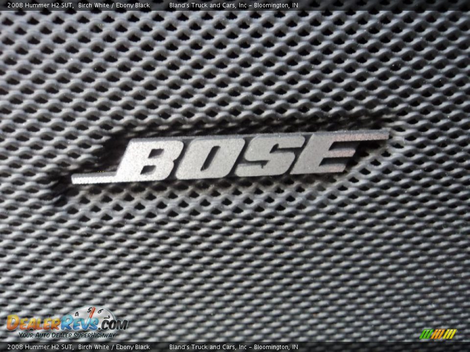 2008 Hummer H2 SUT Birch White / Ebony Black Photo #13