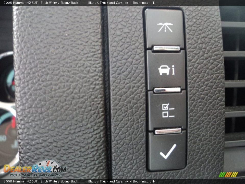 2008 Hummer H2 SUT Birch White / Ebony Black Photo #18