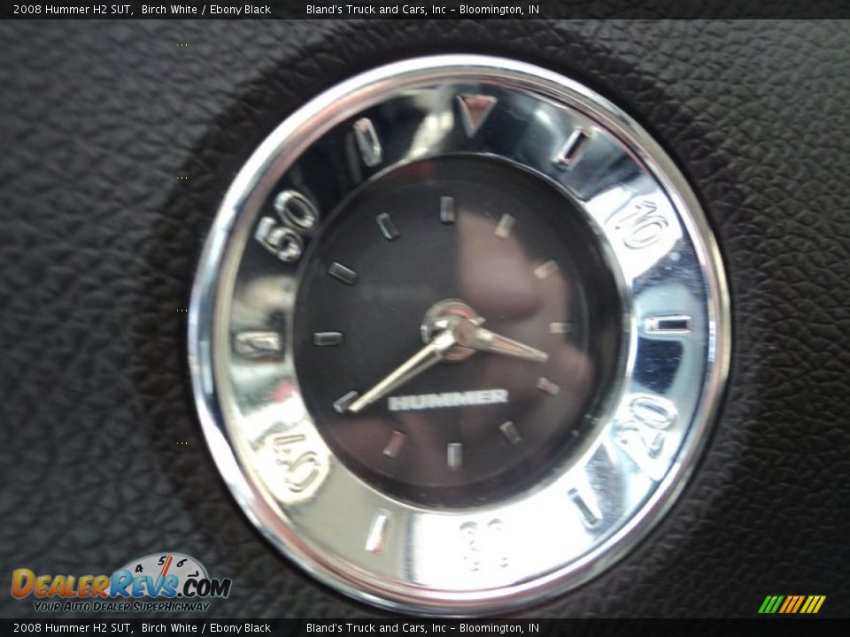 2008 Hummer H2 SUT Birch White / Ebony Black Photo #19