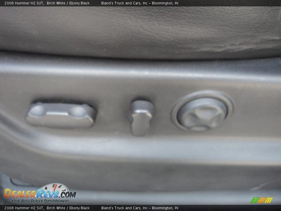 2008 Hummer H2 SUT Birch White / Ebony Black Photo #27