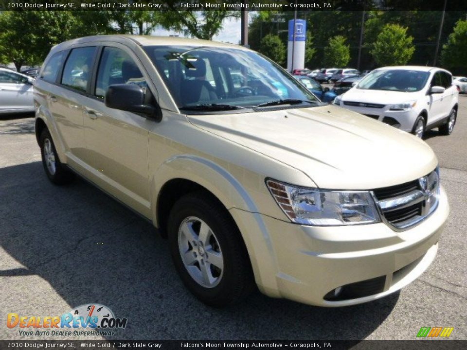 2010 Dodge Journey SE White Gold / Dark Slate Gray Photo #7