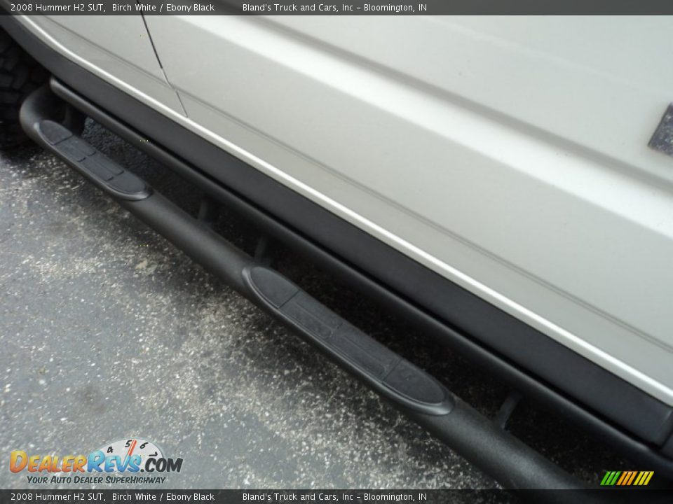 2008 Hummer H2 SUT Birch White / Ebony Black Photo #30