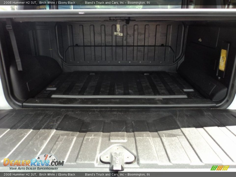 2008 Hummer H2 SUT Birch White / Ebony Black Photo #34